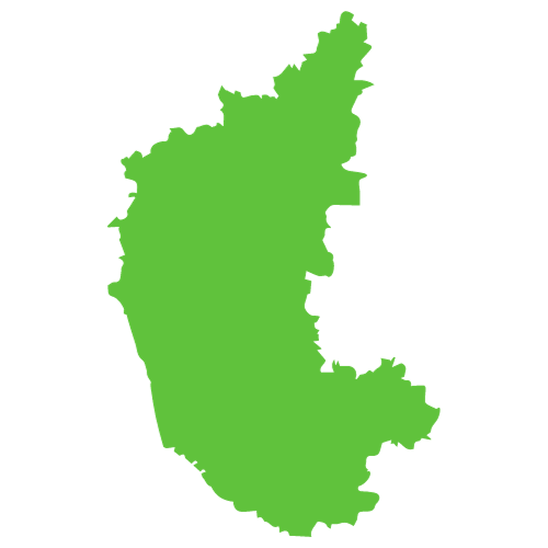 Present in 7 Districts of Karnataka